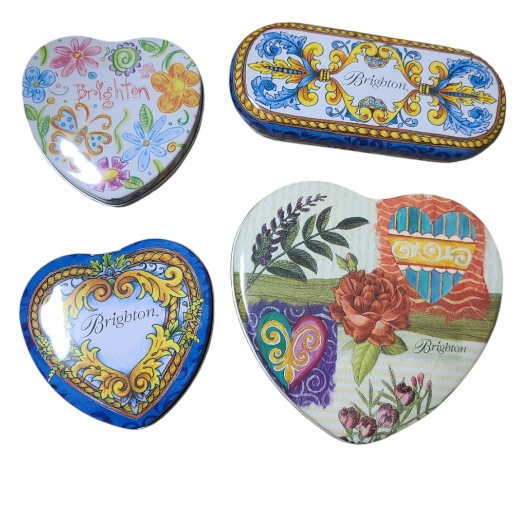 Bundle lot of 4 Brighton tins